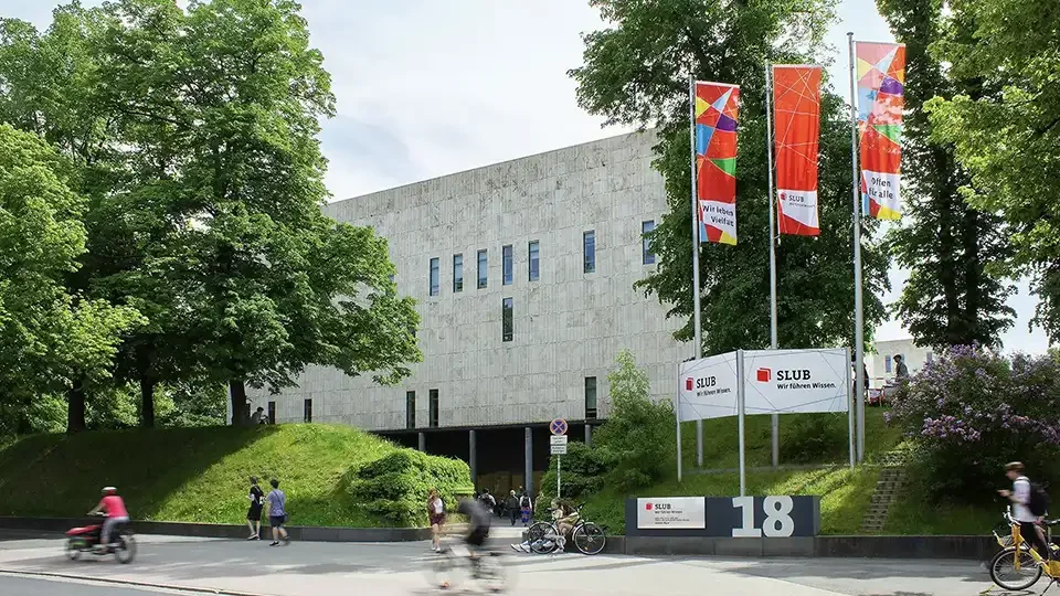 Brandeffekt Case Study SLUB Gebäude